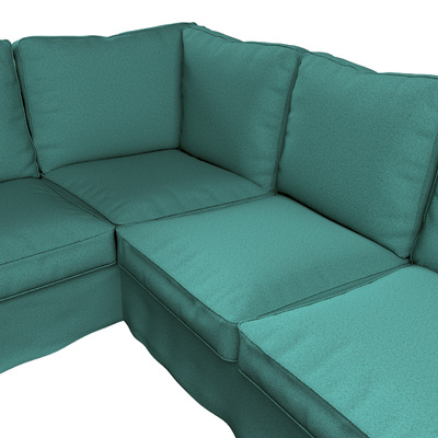 Pokrowiec na sofę narożną Ektorp 240/136 x 82 x 73 cm w kolekcji Living Loop, tkanina: 162-56