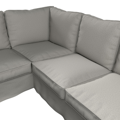 Pokrowiec na sofę narożną Ektorp 240/136 x 82 x 73 cm w kolekcji Living Loop, tkanina: 162-57
