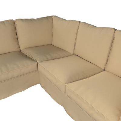 Ektorp betræk hjørnesofa 240/136 X 82 X 73 CM fra kollektionen Cotton Panama, Stof: 702-47