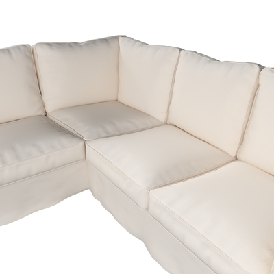 Ektorp betræk hjørnesofa 240/136 X 82 X 73 CM fra kollektionen Etna, Stof: 705-01