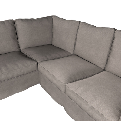 Ektorp klädsel<br>hörnsoffa 240/136 X 82 X 73 CM i kollektionen Etna, Tyg: 705-09