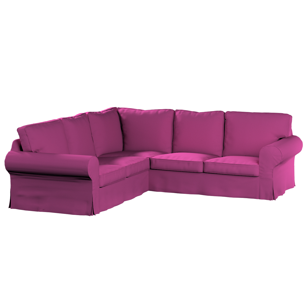 Bezug für Ektorp Ecksofa, amarant, Sofahusse für Ektorp Ecksofa, Etna (705- günstig online kaufen
