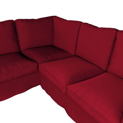 Ektorp betræk hjørnesofa 240/136 X 82 X 73 CM fra kollektionen Etna, Stof: 705-60