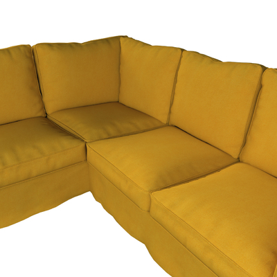 Ektorp betræk hjørnesofa 240/136 X 82 X 73 CM fra kollektionen Etna, Stof: 705-04