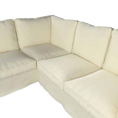 Ektorp betræk hjørnesofa 240/136 X 82 X 73 CM fra kollektionen Velvet, Stof: 704-36