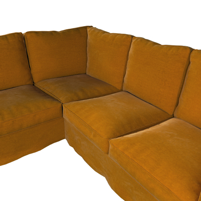 Ektorp kampinė sofa Ektorp kampinė sofa kolekcijoje Velvetas/Aksomas, audinys: 704-23