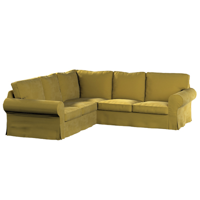 Ektorp corner sofa cover, olive green, 704-27, Ektorp corner sofa