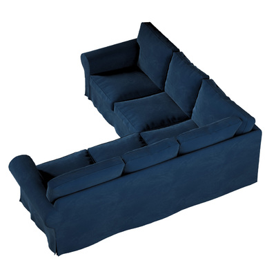 Ektorp klädsel<br>hörnsoffa 240/136 X 82 X 73 CM i kollektionen Velvet, Tyg: 704-29
