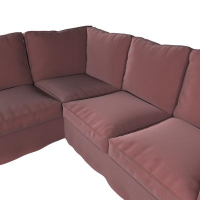 Ektorp betræk hjørnesofa 240/136 X 82 X 73 CM fra kollektionen Ingrid, Stof: 705-38