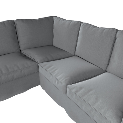 Ektorp betræk hjørnesofa 240/136 X 82 X 73 CM fra kollektionen Ingrid, Stof: 705-42