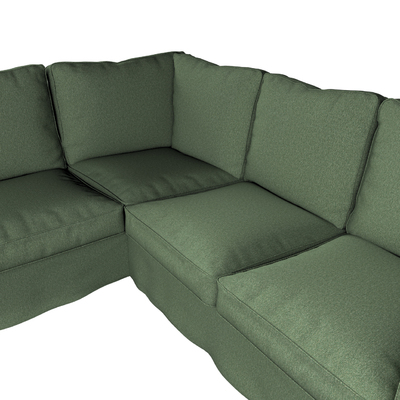 Bezug für Ektorp Ecksofa Sofahusse für Ektorp Ecksofa von der Kollektion Amsterdam, Stoff: 704-44