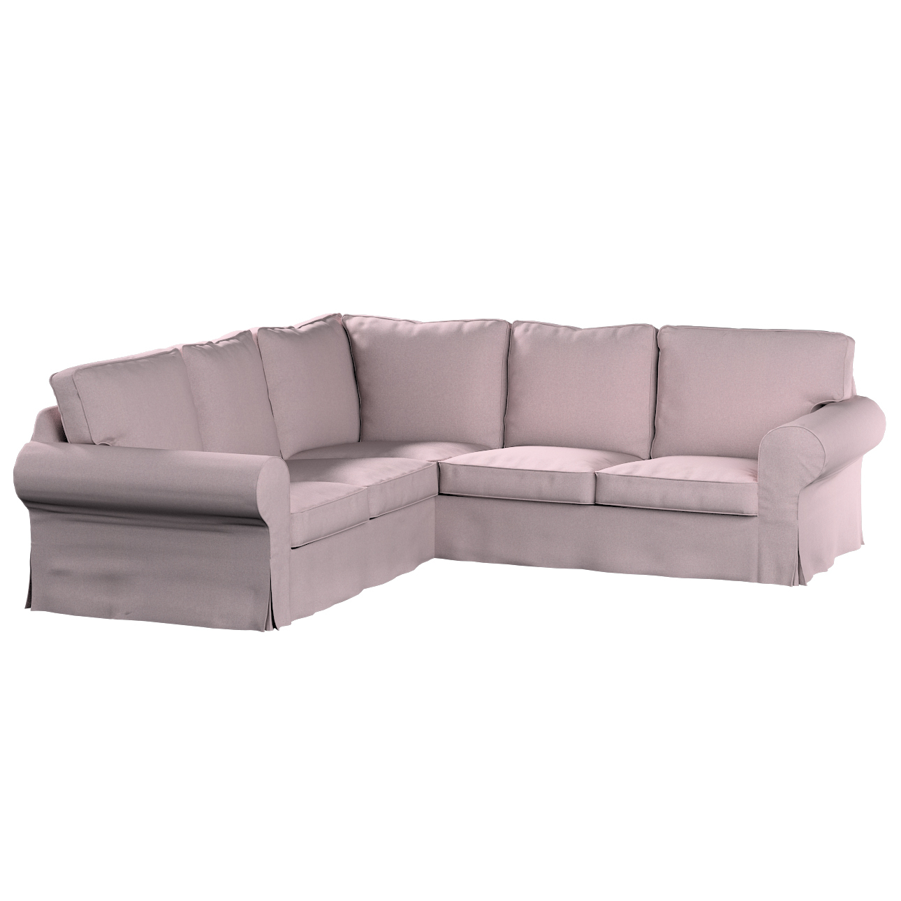 Bezug für Ektorp Ecksofa, rosa, Sofahusse für Ektorp Ecksofa, Amsterdam (70 günstig online kaufen