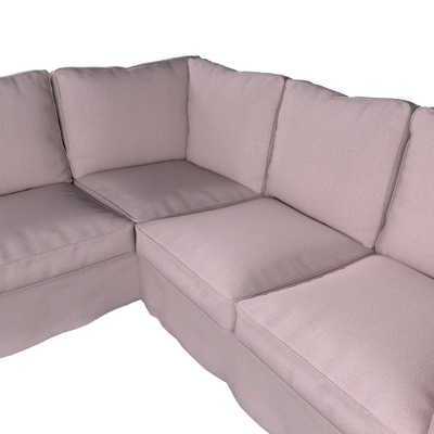 Bezug für Ektorp Ecksofa Sofahusse für Ektorp Ecksofa von der Kollektion Amsterdam, Stoff: 704-51