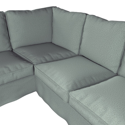 Housse canapé d'angle Ektorp 4 pl. 240/136 x 82 x 73 cm dans la collection Madrid, Tissu: 162-04