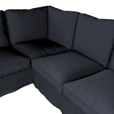Bezug für Ektorp Ecksofa Sofahusse für Ektorp Ecksofa von der Kollektion Madrid, Stoff: 162-30