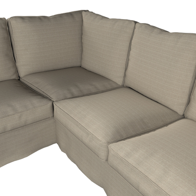 Ektorp betræk hjørnesofa 240/136 X 82 X 73 CM fra kollektionen Living 2, Stof: 162-08