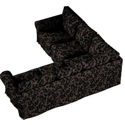 Ektorp betræk hjørnesofa 240/136 X 82 X 73 CM fra kollektionen Living 2, Stof: 162-10