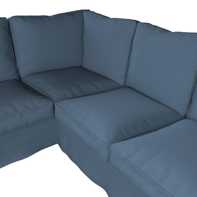 Bezug für Ektorp Ecksofa Sofahusse für Ektorp Ecksofa von der Kollektion Bouclé, Stoff: 702-86