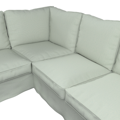 Ektorp betræk hjørnesofa 240/136 X 82 X 73 CM fra kollektionen Living, Stof: 162-41