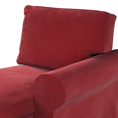 Pokrowiec na szezlong Ektorp prawy 84 x 166 x 73 cm w kolekcji Velvet, tkanina: 704-15