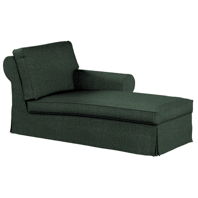Pokrowiec na szezlong Ektorp prawy 84 x 166 x 73 cm w kolekcji City, tkanina: 704-81