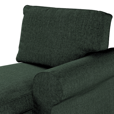 Pokrowiec na szezlong Ektorp prawy 84 x 166 x 73 cm w kolekcji City, tkanina: 704-81