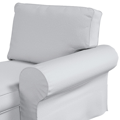 Housse pour méridienne Ektorp droite 84 x 166 x 73 cm dans la collection Boucle Teddy, Tissu: 702-80
