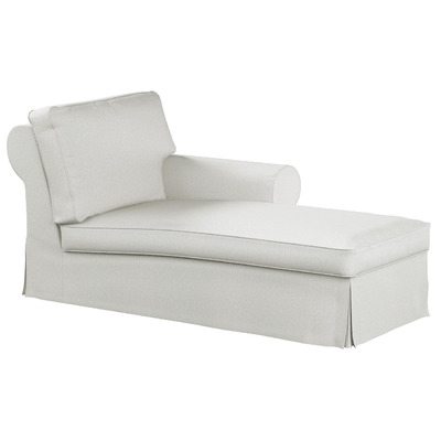 Pokrowiec na szezlong Ektorp prawy 84 x 166 x 73 cm w kolekcji Amsterdam, tkanina: 704-53