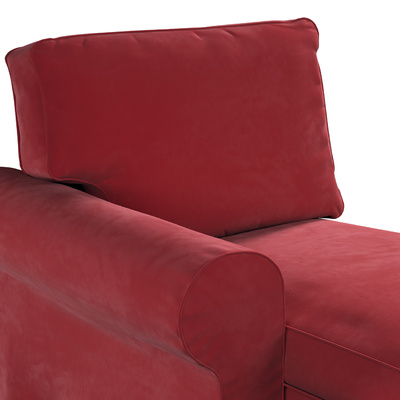 Pokrowiec na szezlong Ektorp lewy 84 x 166 x 73 cm w kolekcji Velvet, tkanina: 704-15