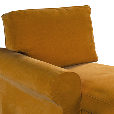 Pokrowiec na szezlong Ektorp lewy 84 x 166 x 73 cm w kolekcji Velvet, tkanina: 704-23