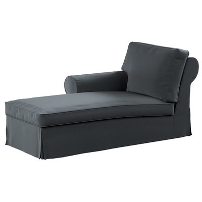 Pokrowiec na szezlong Ektorp lewy 84 x 166 x 73 cm w kolekcji Ingrid, tkanina: 705-43