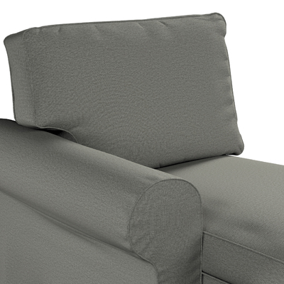 Ektorp chaise longue left cover Ektorp chaise longue cover - left in collection Etna, fabric: 161-25