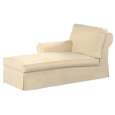Pokrowiec na szezlong Ektorp lewy 84 x 166 x 73 cm w kolekcji Living Velvet, tkanina: 704-79