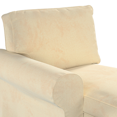 Pokrowiec na szezlong Ektorp lewy 84 x 166 x 73 cm w kolekcji Living Velvet, tkanina: 704-79
