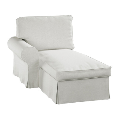 Ektorp chaise longue left cover cream 704 53 Ektorp chaise longue cover left Dekoria