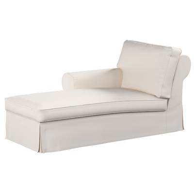 Ektorp chaise longue left cover IKEA