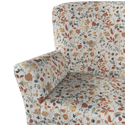 Tomelilla betræk lænestol Check mål !: H90x95/67cm fra kollektionen Cosy Home, Stof: 145-12