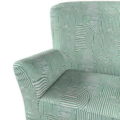 Tomelilla betræk lænestol Check mål !: H90x95/67cm fra kollektionen Cosy Home, Stof: 144-81