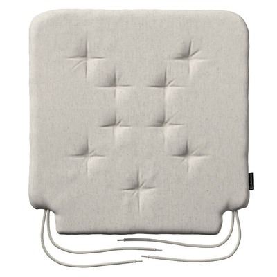 Oleg seat pad with ties 42 x 41 x 3,5 cm in collection Loneta, fabric: 133-65
