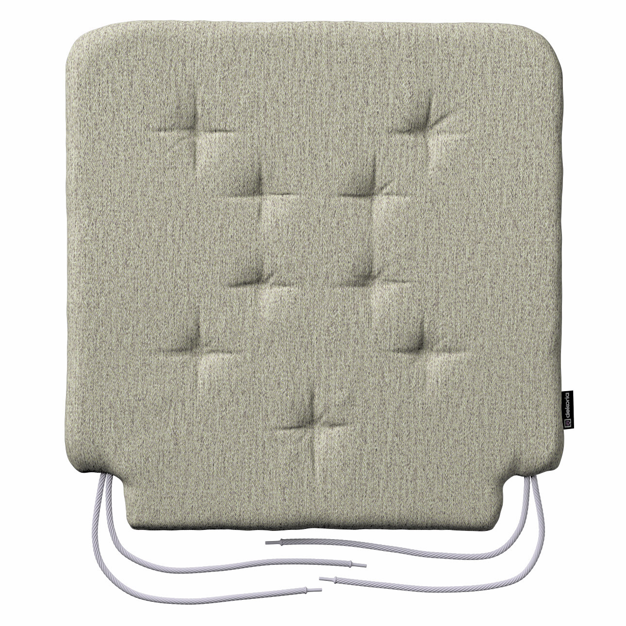 Stuhlkissen Christoph mit Bindeschnur, beige, 42 x 41 x 3,5 cm, Madrid (162 günstig online kaufen