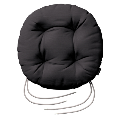 Stolehynde Adam Ø37 x 8 cm fra kollektionen Cotton Panama, Stof: 702-50