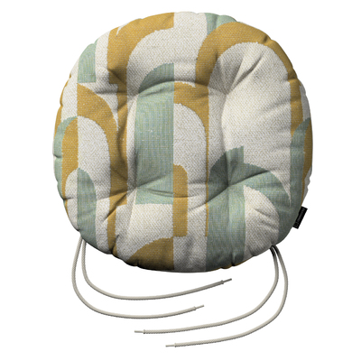 Stolehynde Adam Ø37 x 8 cm fra kollektionen Cosy Home, Stof: 144-91