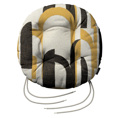 Stolehynde Adam Ø37 x 8 cm fra kollektionen Cosy Home, Stof: 145-08