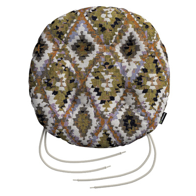 Stolehynde Adam Ø37 x 8 cm fra kollektionen Cosy Home, Stof: 145-37