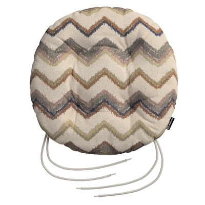 Stolehynde Adam Ø37 x 8 cm fra kollektionen Cosy Home, Stof: 145-39