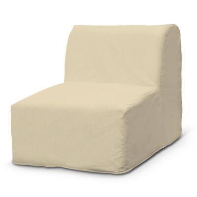 Lycksele chair-bad cover, cream, 161-39, Width 80 cm Depth: 100 cm