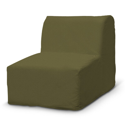 Lycksele chair-bad cover, olive green, 161-26, Width 80 cm Depth