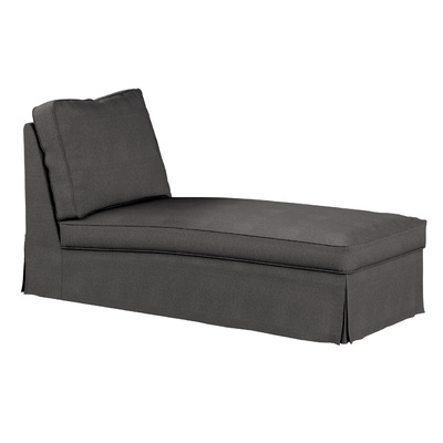 Bezug für Ektorp Recamiere ohne Armlehne, neues Modell Bezug für Chaiselounge Ektorp von der Kollektion Etna, Stoff: 705-35