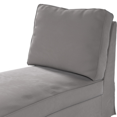 Ektorp chaise longue cover (with a straight backrest) 63 x 166 x 73 cm in collection Velvet, fabric: 704-11