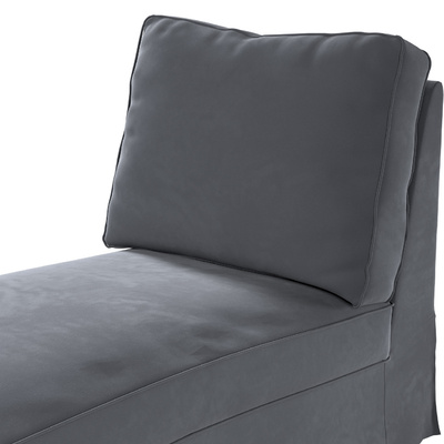 Ektorp betræk chaiselong uden armlæn med ret ryg 63 X 166 X 73 CM fra kollektionen Velvet, Stof: 704-12